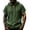 Green, variant on SHTXOZHI Mens Beach Outerwear Vests Short Sleeve V-Neck Hooded Tops Casual Vacation Comfortable Summer Jackets
