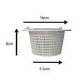 thumbnail image 1 of For Hayward Spx1091c SP1091LX SP1091WM Above Ground Pool Skimmer Basket Handle, 1 of 11