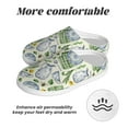thumbnail image 6 of Lsque Vintage Utensils Pattern Womens Comfort Cotton on Scuff With Memory Foam and Anti-skid Sole Slipper-37/38, 6 of 7