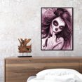 thumbnail image 4 of Acrylic Oil Painting By Numbers Female Skeleton Digital Picture Home Wall Decor, 4 of 9
