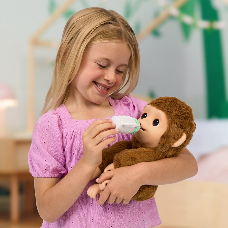 Free Shipping! Little Live Pets My Baby Monkey Mango Interactive