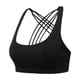 thumbnail image 1 of Sujetador deportivo clásico con espalda cruzada y sin aro de acero para mujer, ropa interior deportiva a prueba de golpes para yoga, correr, talla grande europea y americana, 1 of 6