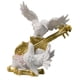 thumbnail image 2 of Figura de paloma de resina, pareja de palomas, estatua de colección, adorno decorativo adorable Violín 13cmx9cmx16cm, 2 of 9
