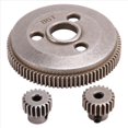 thumbnail image 2 of Metal Acero 48P 86T Spur Gear para 1/10 2WD Slash/ Stampede con 19T 21T Piñón Engranajes Conjuntos Reemplazar 4686, 2 of 9
