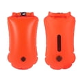 thumbnail image 1 of Storage Type Double Air Bag Back Float Boat Throwable Flotation Device High Buoyancy Boat Throw With Strap Water Proof Throwable Flotation Device For Boating Swimming Boat Glitter Tube Float Dinosaur, 1 of 5
