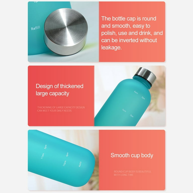 1000ml Durable Lightweight Water Bottle, for Backpacking, Travel, Comm –  GizModern