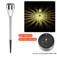 thumbnail image 5 of Solar Powered Outdoor Lights - 12 Pack Stainless Steel LED Solar Garden Lights for Walkway, Patio, Yard | Weather Resistant & Energy Saving Solar Lighting, 5 of 8