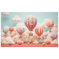 thumbnail image 4 of Decorative Design Hot Air Balloon Banner Colorful Theme Adventure Decoration for Indoor Decoration Travel Event Holiday Celebration, 4 of 7