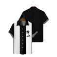 thumbnail image 4 of Men's Hawaiian Printed Button Short Sleeve Shirts Men's Casual Fashion Short Sleeve Shirts M, 4 of 4