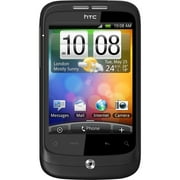 HTC WildFire S 512 MB Smartphone, 3.2" LCD480 x 320, Android 2.3 Gingerbread, 3G, Black