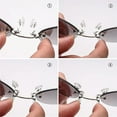 thumbnail image 4 of Three Color Retro Round Clip on Nose Glasses, 3 Color Retro Round Clip On Nose Glasses, Unisex, 4 of 7