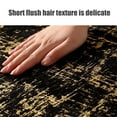 thumbnail image 5 of sruoe Bath Rugs, Bath Mats for Bathroom Floor, Bathroom Rugs, Non Slip WaterAbsorbent Stain Resistant Bath Mats, Polyester Mat, Bathroom Door Mat Household Use, Black, 5 of 7
