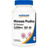 Nutricost Mimosa Pudica Seed 10:1 Extract (120 Capsules, 60 Servings) (12,000MG Per Serving) - Non-GMO, Animal-Free Product