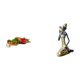 thumbnail image 4 of Estatua de dama africana, figura de resina, artesanía hecha a mano, estatua religiosa de José, adorno tribal , arte único, cultura, decoración, 4 of 5