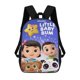 thumbnail image 1 of Little Baby Bum-theme Backpack, Campus style schoolbag Bookbag with Adjustable Shoulder Straps And Large Zip Compartment, Unisex Travel Bags., 1 of 6
