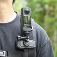 thumbnail image 4 of Action Camera Backpack Clip with 360° Rotation Ball Head for Hero, Insta360, DJI Series, 4 of 9