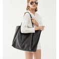 thumbnail image 7 of Formypet Oversize Pu Leather Tote Women Weekender Bag Shopper Handbag Travel Purse, 7 of 7