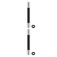 thumbnail image 3 of Naiovety Extensión de grifo, manguera de goma, lavabo de tocador antisalpicaduras, baño, cocina Universal, accesorios de giratorios alargados Negro 30cm 2piezas Naiovety CBP165369, 3 of 6