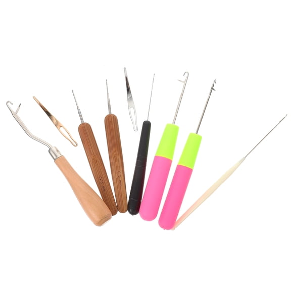 1 Set of Dreadlocks Crochet Hook Hair Tool Kit for Useful Dreadlocks Knitting Crochet