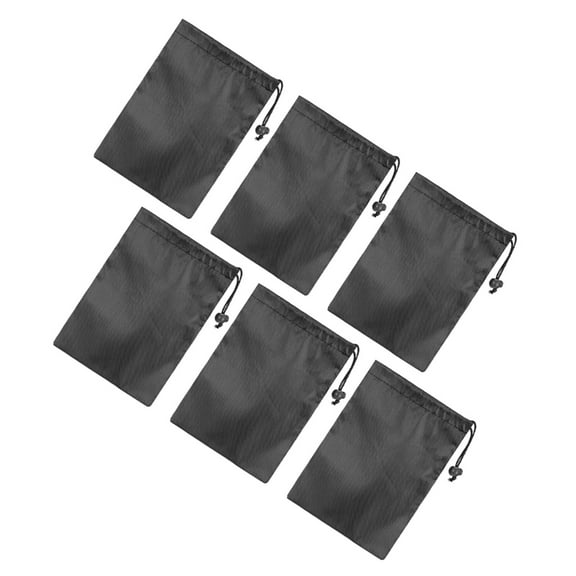 Jesscasday Waterproof Drawstring Bag, Reusable Shoe Bag Clothes Bag Draw String Travel Storage Bag for Clothes Shoe Sports Travel