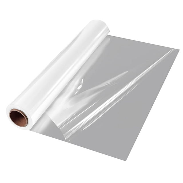 Clear Cellophane Wrap Roll 34In X Extra Wide Clear Wrapping Paper,Transparent Thicker Clear Cellophane Paper