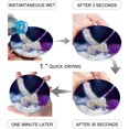 thumbnail image 2 of FMSHPON Horse with Wing on The Fantasy Starry Sky Set of 8 Round Coaster for Drinks, Absorbent Ceramic Stone Coasters Cup Mat with Cork Base for Home Kitchen Room Coffee Table Bar Decor, 2 of 6