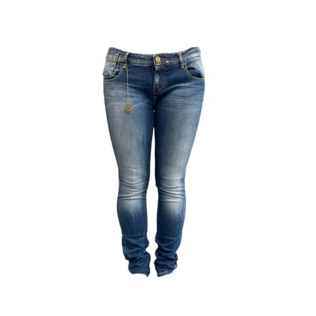 MAISON SCOTCH Women s Low Rise Straight Leg Jeans Blue 25/30