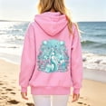 thumbnail image 5 of CAIXIA Womens Zip Up Hoodies Y2k Casual Long Sleeve Fall Winter Sweatshirts for Women Trendy Drawstring Fleece Jacket Women with Pocket Fall Fashion Outfits Clothes 2026, 5 of 8