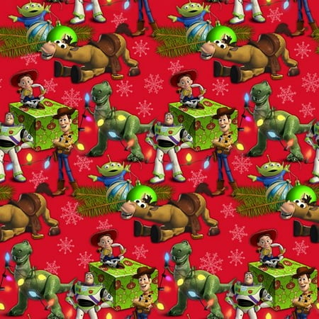 Toy Story Christmas Roll Wrap - Walmart.com