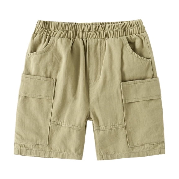Boys Cargo Shorts Summer Casual Comfortable Lightweight Breathable Kids Toddler Pants For Outdoor Play Boys' Shorts Boys' Pants