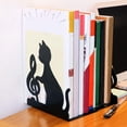 thumbnail image 3 of Librería 2 Piezas, Librerías, Metal Negro, Librería Librería, Diseño Geométrico, Antideslizante Xemadio WL-00365, 3 of 7