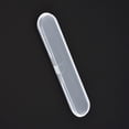 thumbnail image 3 of 20pcs Disposable Nail File Storage Holder Transparent Cotton Swab Storage Box Jewelry Accessory Case (20pcs/Pack), 3 of 8