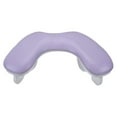 thumbnail image 2 of HILABEE PU Leather U Shape Arm Rest Comfortable Nail Hand Pillow Breathable for Home DIY Violet, 2 of 9