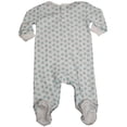 thumbnail image 2 of Happi by Dena Baby Boys Newborn One Piece Long Sleeve Footed Coverall 34820-3-6Months (WHITE COTTON), 2 of 3