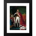 thumbnail image 2 of Joseph Paelinck 11x14 Black Modern Framed Museum Art Print Titled - Portrait of William I, King of the Netherlands (1819), 2 of 5