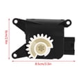 thumbnail image 3 of 1K0907511C 1K0 907 511C 1K0-907-511C Recirculación Flap De Aire Servo Motor Temperatura Válvula De Ajuste De Ajuste De Plástico De Anti-anti-desgaste Reemplazo Directo Para, 3 of 7
