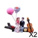 thumbnail image 1 of Decoraciones para el tablero del automóvil,Pareja Adornos lindos Adorno de globos Precioso,Decoraciones para el tablero del automóvil Parejas lindas de dibujos animados,Accesorios interiores, 1 of 8