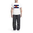 thumbnail image 5 of CafePress - Colorado Snowboarding Men's Light Pajamas - Men's Light Loose Fit Cotton Pajama Set, 5 of 7