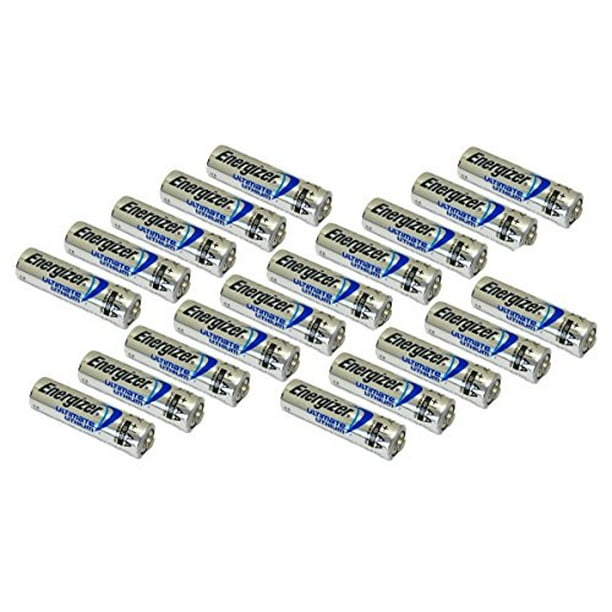 Pack Of 60 Energizer L91 Aa Ultimate Lithium 1 5 Volt Battery Bulk Pack Walmart Com Walmart Com