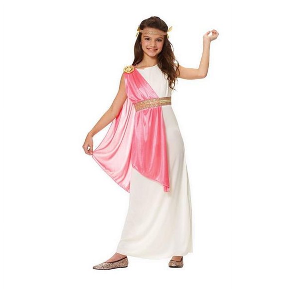 Costume Culture par Franco 49450-L Filles Romaine Impératrice Costume&44; Ivoire - Grand