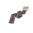 thumbnail image 5 of INSPIRE CHIC Women's Leopard Ribbons Faux Fur Wrap Collar Scarf Plush Neck Scarves Pink, 5 of 5