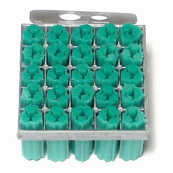 1/4" x 1" Vinyl Plastic Expandet Screw Anchors WAV-068 (100 pcs.)