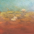 thumbnail image 2 of Amy Melious 36x36 Gallery Wrapped Canvas Wall Art Titled - Pond Lilies I, 2 of 4