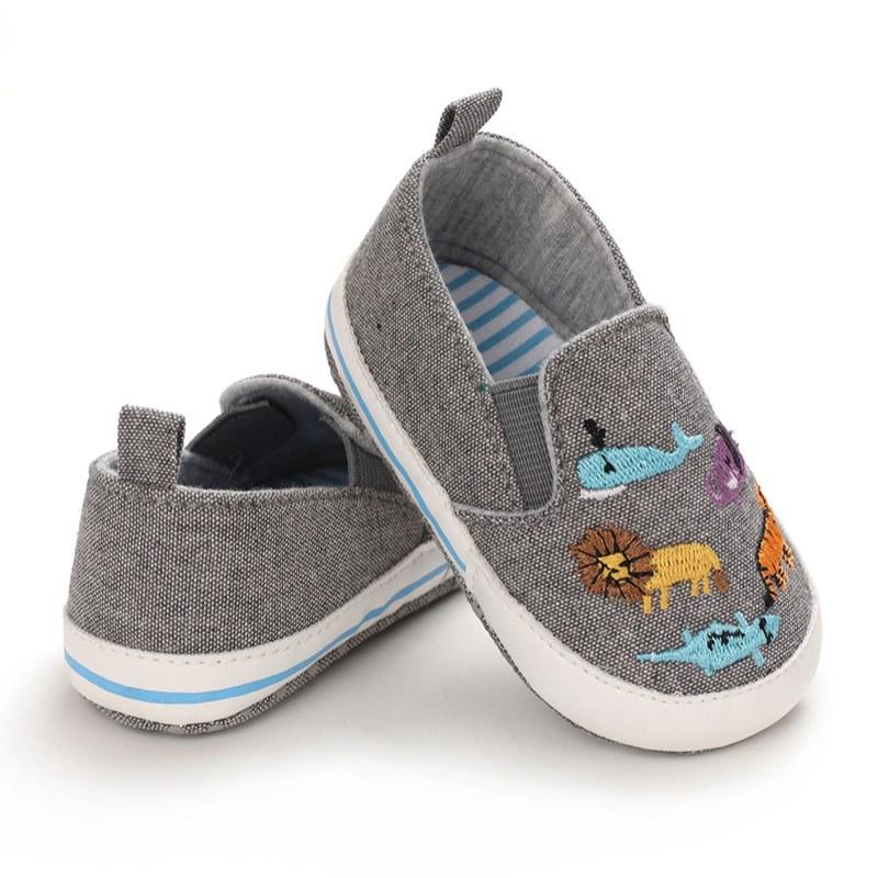 Baby Boy Print Slip-on Lazy Casual Toddler Shoes - image 3 of 6