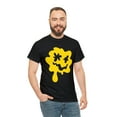 thumbnail image 4 of Splat smiley face emoji  Unisex Heavy Cotton Tee, 4 of 8