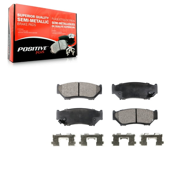 Positive Plus Front Semi-Metallic Disc Brake Pads PPF-D556 for Car Tracker Chevrolet Suzuki Sidekick Vitara Geo Hyundai Scoupe