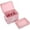 Pink/White, variant on Retro Enameled First Aid Box for Medicine Storage and Home Decor with Lid and Removable Tray (White/Tan)