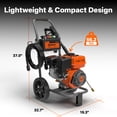 thumbnail image 6 of NOVUS Gas Pressure Washer, 3500 PSI, 2.6 GPM, 212cc 4-Cycle Engine, Onboard Soap Tank, 5 Nozzles, 30-ft Hose for Outdoor Washing, 6 of 10