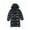Black, Gold, variant on MXIEZI Kids Toddler Boys Girls Winter Down Outerwear Coat Long Sleeve Hooded Puffer Jackets Light Weight Water Resistant Packable Padded Coat 5-16T