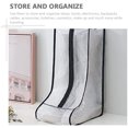 thumbnail image 6 of 2pcs Clear Boots Organizers Reusable Shoe Storage Pouches Multi-purpose Storage Bags, 6 of 7